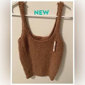 Skims Cozy Teddy Tank Top
